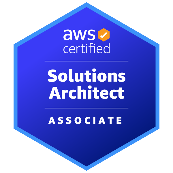 AWS Solution Architect-Associate badge